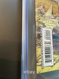 The Walking Dead #1 Cgc 9.4 Black Letters Pages Blanches