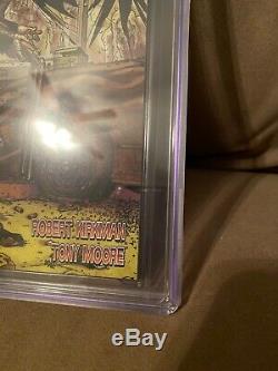 The Walking Dead # 1 Cgc 9.8 Pages Blanches! Image Comics 2003 Copie Belle