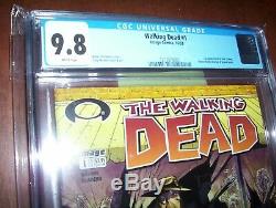 The Walking Dead # 1 Cgc 9.8 Rare Black Label Graal! 10/03 Première Impression