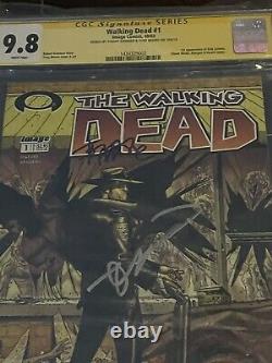 The Walking Dead #1 Cgc 9.8 Signé Par Robert Kirkman Et Tony Moore