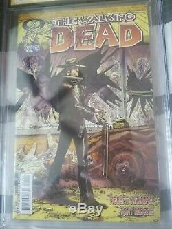 The Walking Dead # 1 Cgc 9.8 Ss Black Label Rick Grimes Sketch Tony Moore