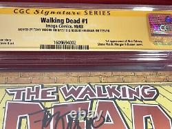 The Walking Dead #1 Cgc Ss 9,4 1ère Apparition De Rick Grimes Moore & Kirkman