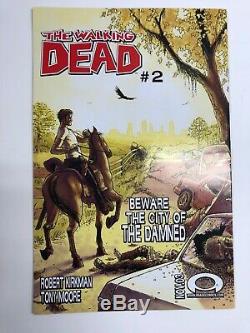 The Walking Dead # 1 Comic (2003, Image) 1er Impression / App De Rick Grimes
