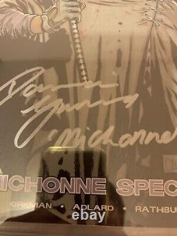 The Walking Dead #1 Michonne Special Signé Par L'acteur Danai Gurira Idw Comic Nm