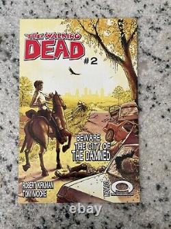 The Walking Dead # 1 Nm Image Comic Book Robert Kirkman Tony Moore 1ère Application Cm30