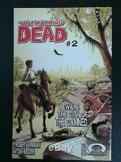 The Walking Dead # 1 (image 2003) 1ère Édition Nm 9.6 9.8 It Cgc! 1er Rick Grimes