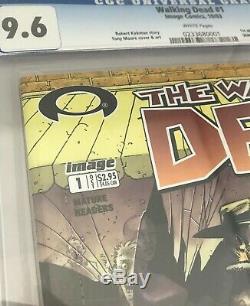 The Walking Dead # 1 (octobre 2003, Image) Cgc 9.6 Lettres Blanches Imprimer 1st