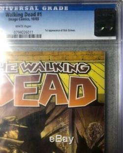 The Walking Dead # 1 (octobre 2003, Image) Cgc 9,6 S'il Vous Plaît Lire La Description
