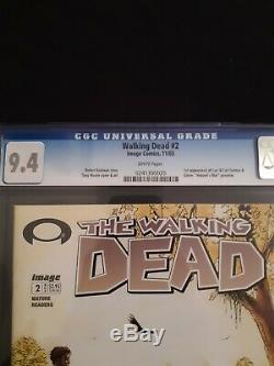 The Walking Dead # 2 Cgc 9.4