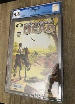 The Walking Dead 2 Cgc 9,4 Nm Image Comics Kirkman Adlard Book Semble Incroyable