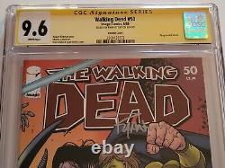 The Walking Dead #50 variante 110 Couverture Erik Larsen-Ryan Ottley CGC 9.6 SS Ryan