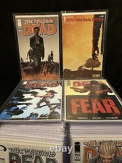 The Walking Dead Comic Book Collection 131 Issues 1st Prints Sac & Board