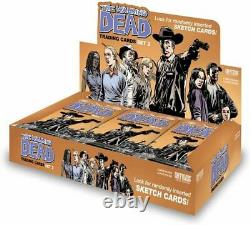 The Walking Dead Comic Book Series 2 Trading Cards Box Sealed