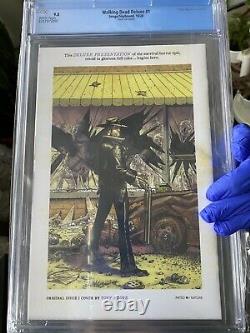 The Walking Dead Deluxe 1 Black Foil Finch Variante Cgc 9.8 Ltd 200 Rare En Stock