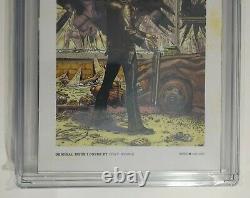 The Walking Dead Deluxe #1 Cgc 9.8 Black Foil Finch Cover Limited À Seulement 200