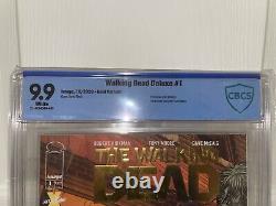 The Walking Dead Deluxe #1 Gold Foil 9,9 Cbcs Pas Cgc