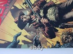 The Walking Dead Deluxe #1 Red Foil Cover Variante Skybound Exclusive