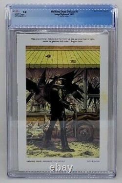 The Walking Dead Deluxe #1 Ruby Red Foil Cover Variante Cgc 9.8