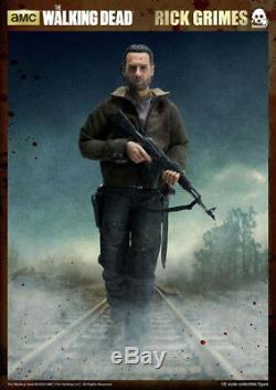 The Walking Dead Figurine De Collection À L'échelle 1 / 6ème De Rick Grimes Threezero Scelle