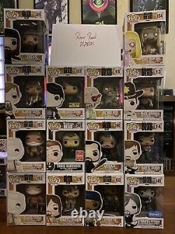 The Walking Dead Funko Pop Lot Below Ppg