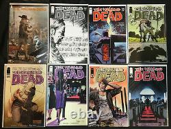 The Walking Dead Huge Lot 92 Comics Comprend #1 (réimpression) Vf/nm +167 (signé)