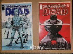 The Walking Dead Lot Of 10 Comic Books Issues 42, 46-48, 55-60 Vf+-nm 9.0-9.2