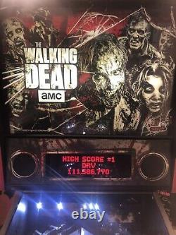 The Walking Dead’pro' Pinball Machine Par Stern
