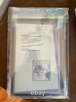 The translation in French is: 'Walking Dead #8 CGC 9.8 Pages Blanches (Image Comics 2004)'