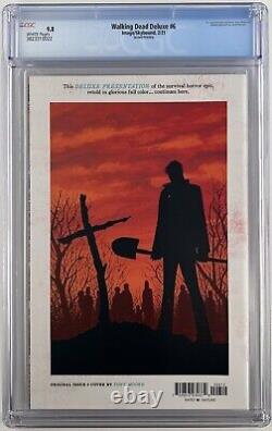 The translation in French is: Walking Dead Deluxe 1 2 3 4 5 6 Finch Variant Set CGC 9.8 Second Print Lot