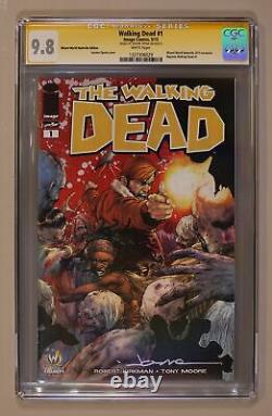 The translation in French is: Walking Dead n°1 Opena WW Nashville 2015 Variant CGC 9.8 SS 1327306029