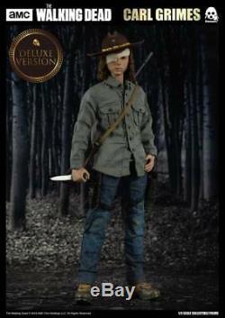 Threezero Amc The Walking Dead Carl Grimes Version Deluxe 1/6 Figurine Articulée