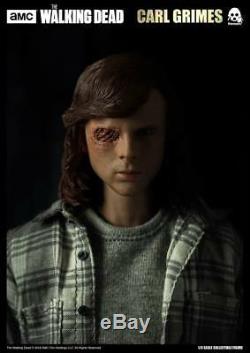 Threezero Amc The Walking Dead Carl Grimes Version Deluxe 1/6 Figurine Articulée