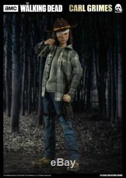 Threezero Amc The Walking Dead Carl Grimes Version Standard 1/6 Figurine D'action