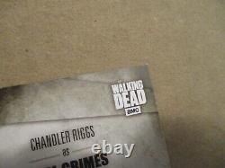 Topps The Walking Dead Saison 6 Chandler Riggs en tant que Carl Grimes Moule Auto 21/25