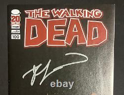 Walking Dead #100 Appréciation des détaillants Signé Image Comics Jul 2012 1er Negan