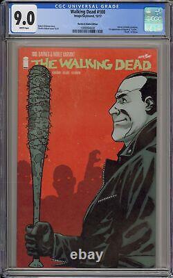 Walking Dead #100 Cgc 9.0 Variante Barnes & Noble