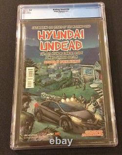 Walking Dead #100 Comic Book Cgc 9.8 Death Glenn 1er Negan 1ère Couverture 2ème Impression