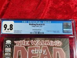 Walking Dead #100 Graded Cgc 9.8 1ère Apparence Négane Couverture De La Variante De Silvestri