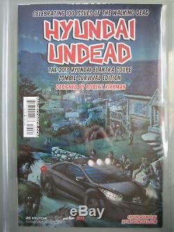 Walking Dead # 100 Lucille Variant Cgc 9.6 Ss Signé Robert Kirkman 1er Negan