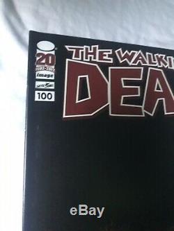 Walking Dead # 100 Non Signé Variante De Lucille Negan Rare Issue Edition À Tirage Limité