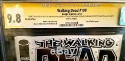 Walking Dead # 109 Cgc 9,8 / Zombie Stan / Signé Par Kirkman Et Adlard Stan Lee