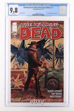 Walking Dead 10th Anniversary Edition #1 Image/skybound 2013 Cgc 9.8 Réimpressions