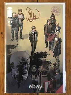 Walking Dead #115 B-k Ensemble De Couverture De Connexion Charlie Adlard Signé Avec Coa