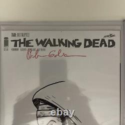 Walking Dead #15 Esquisse Remarquée Par Ken Haeser Signé Par Stefano Gaudiano Coa