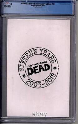 Walking Dead 15th Anniversary Edition #98 Cgc 9.8 (w) Craig Variante Couverture E