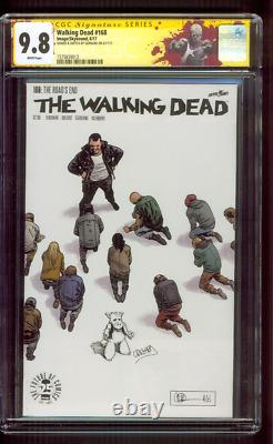 Walking Dead 168 Cgc 9.8 Ss Gerhard Cerebus Esquisse D'art Originale Étiquette Personnalisée