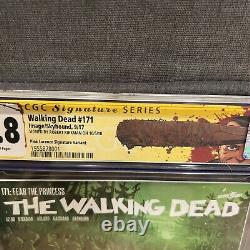 Walking Dead #171 Ccg 9.8 Signé Kirkman, Pink Lorenzo Variant