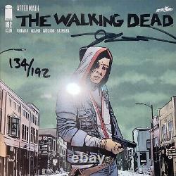Walking Dead #192 Ccg 9.8 Décès De Rick Numéroté /192 Numéro Clé Ss Signé