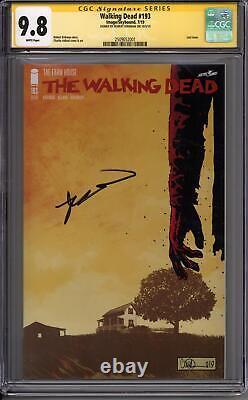 Walking Dead #192 Ccg 9.8 Série De Signatures Robert Kirkman (w) Dernier Numéro