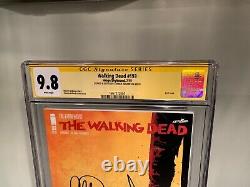 Walking Dead #193 Cgc Ss 9.8 Signé Avec Mention Par Charlie Adlard